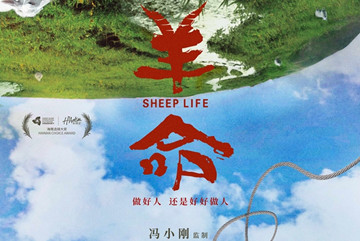 冯小刚监制新作《羊命》 “出圈”版海报聚焦当下新乡土